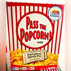 Pass The Popcorn Game Fast Pace Family Movie Trivia Game Brand New Sealed